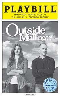 Outside Mullingar Limited Edition Opening Night Playbill 